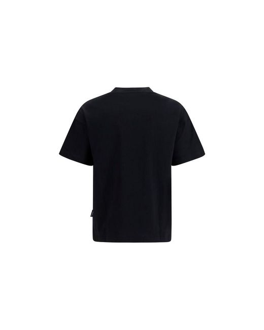 Palm Angels Black Cotton T for men