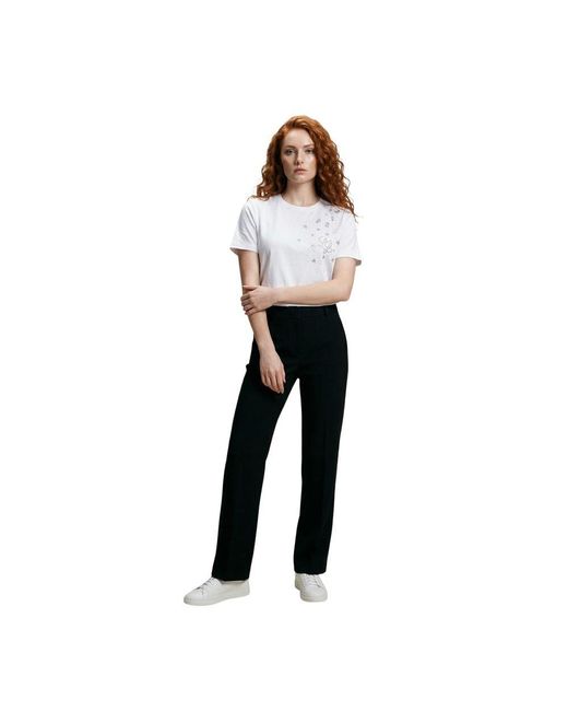 Liu Jo Black Cotton T-Shirt
