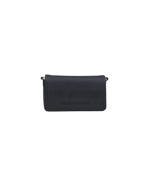 Love Moschino Black Polyethylene Handbag