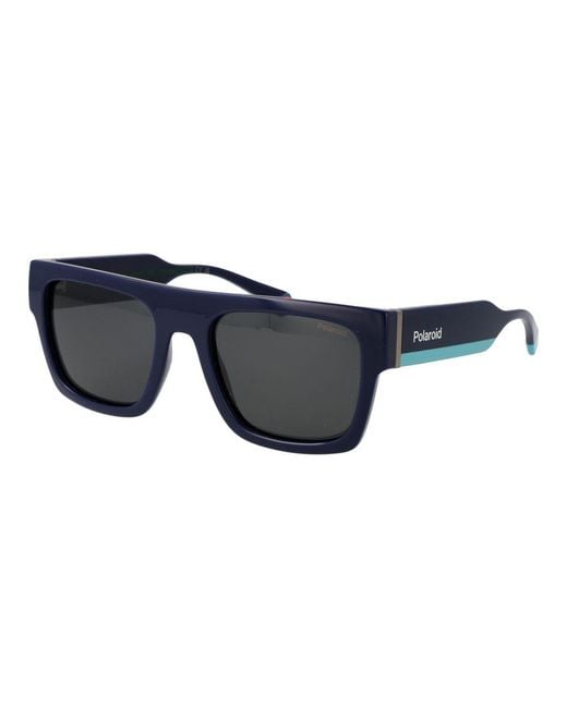 Polaroid Blue Plastic Sunglasses