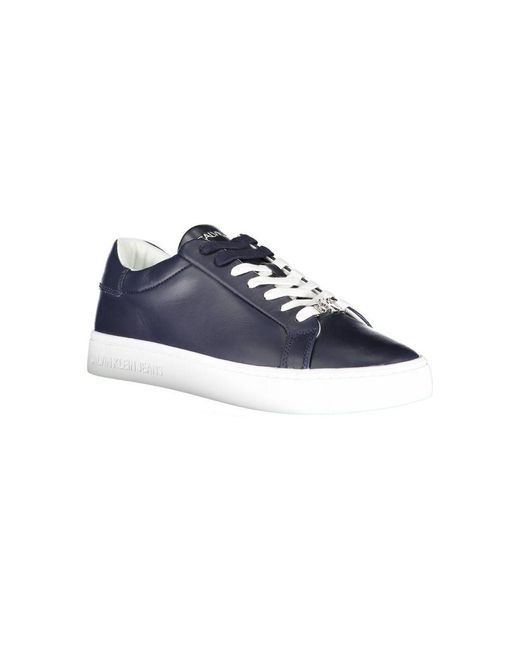 Calvin Klein Blue Polyester Sneaker for men