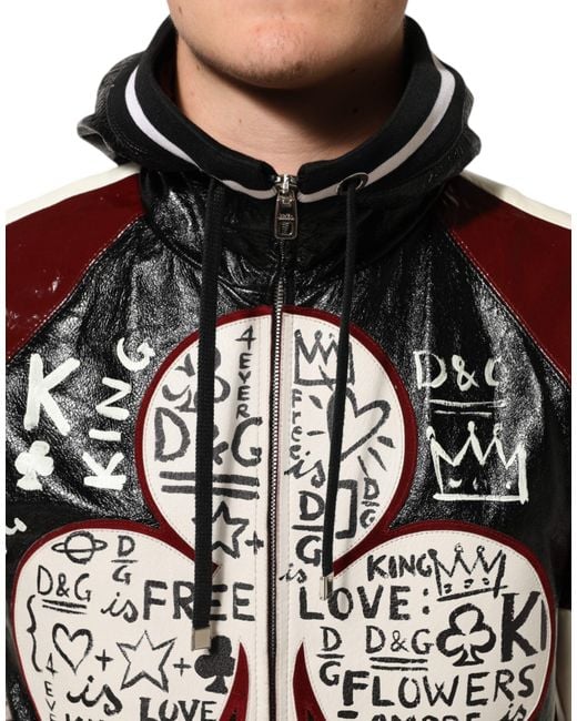 Dolce & Gabbana Black Bomber Jackets for men