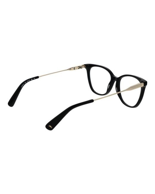 Longchamp Black Metal Glasses (frames)