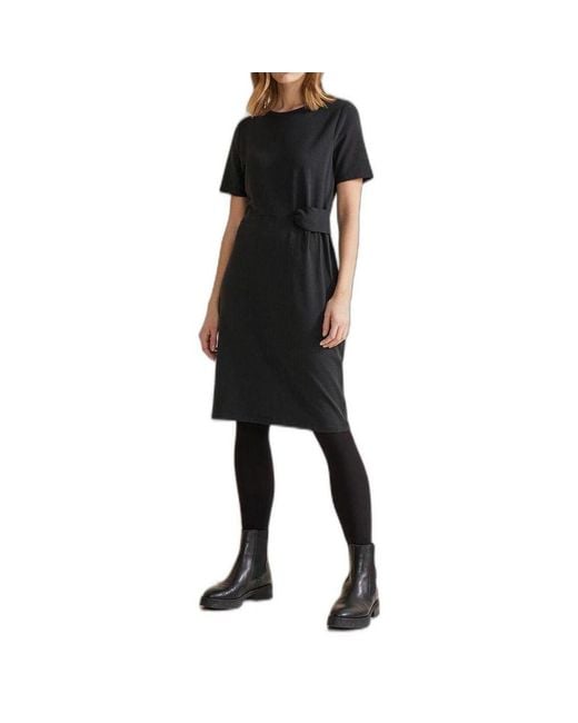 Street One Black Cotton Dress