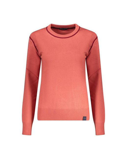 North Sails Pink Rosso Viscosa Donna Maglia