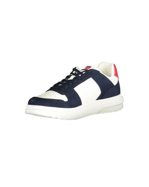 Tommy Hilfiger Blue Polyester Sneaker for men