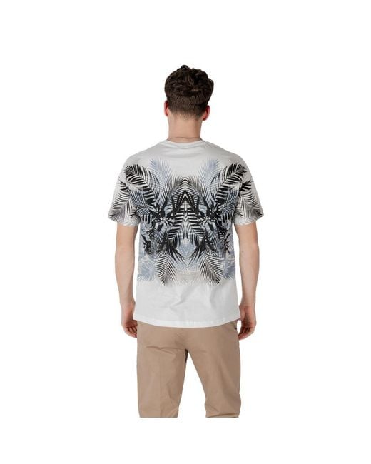 Antony Morato Gray White Cotton T for men