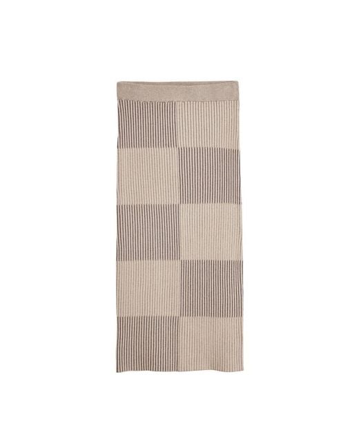 Desigual Natural Viscose Long Skirt