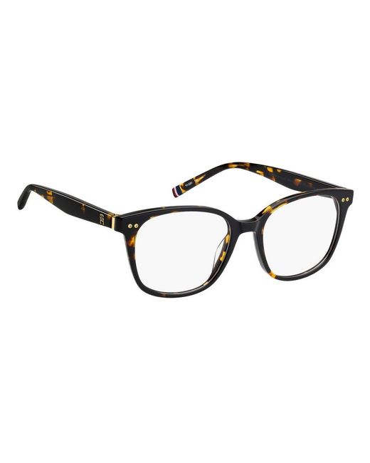 Tommy Hilfiger Black Brown Acetate Glasses (frames)