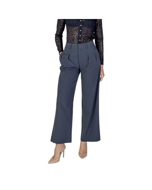 Calvin Klein Blue Recycled Polyester Jeans & Pant