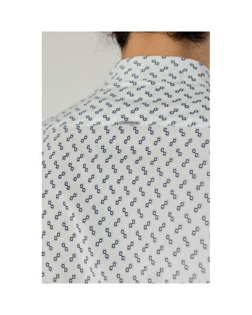 Antony Morato Blue Viscose Shirt for men