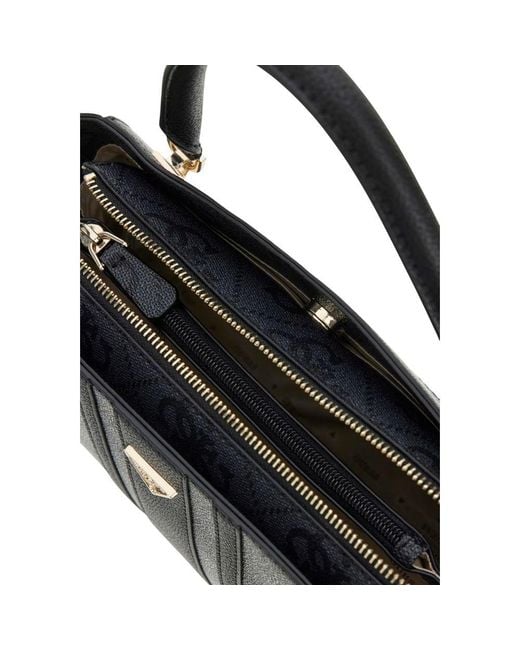 Guess Black Gray Polyethylene Handbag