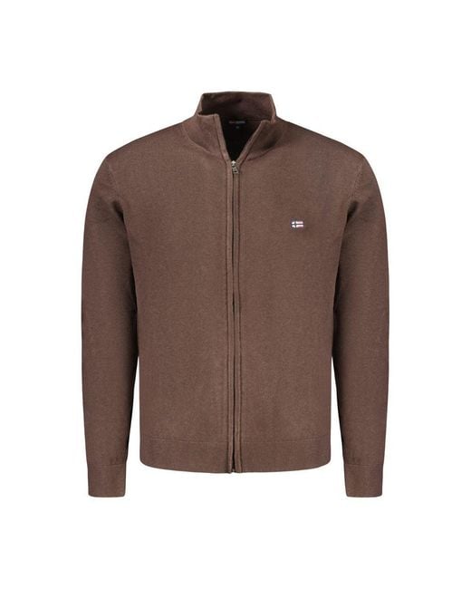 Norway 1963 Brown Polyester Sweater for men