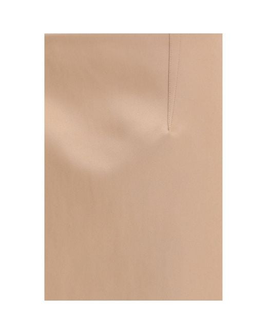 Chloé Natural Polyester Mini Skirt