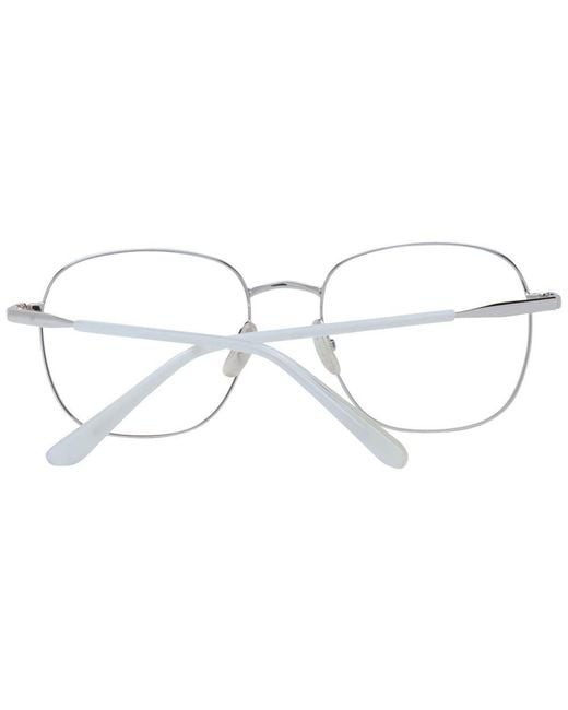 Sandro Metallic Silver Stainless Steel Glasses (frames) for men