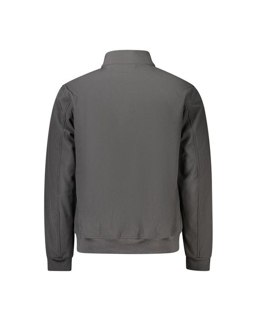 Norway 1963 Gray Black Polyester Men's Jacket for men