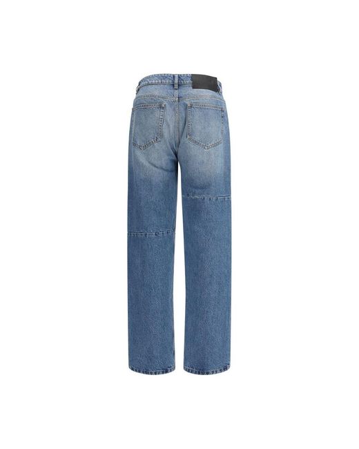 MM6 by Maison Margiela Blue Cotton Jeans Denim for men