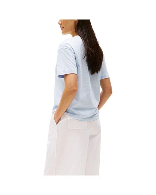 Tommy Hilfiger Blue Organic Cotton T