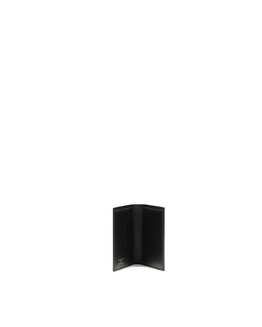 Givenchy Black Calf Leather Bos Taurus Wallet for men