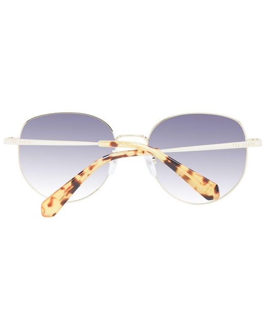 Ted Baker Purple Gold Sunglasses