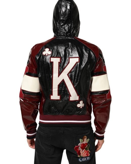 Dolce & Gabbana Black Bomber Jackets for men