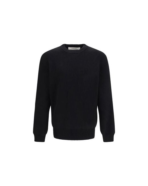 Golden Goose Deluxe Brand Black Cotton Sweatshirt for men