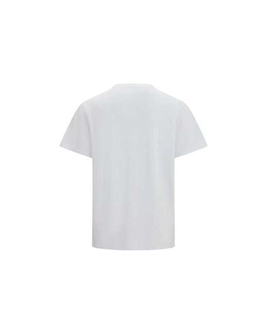 Ganni White Cotton T