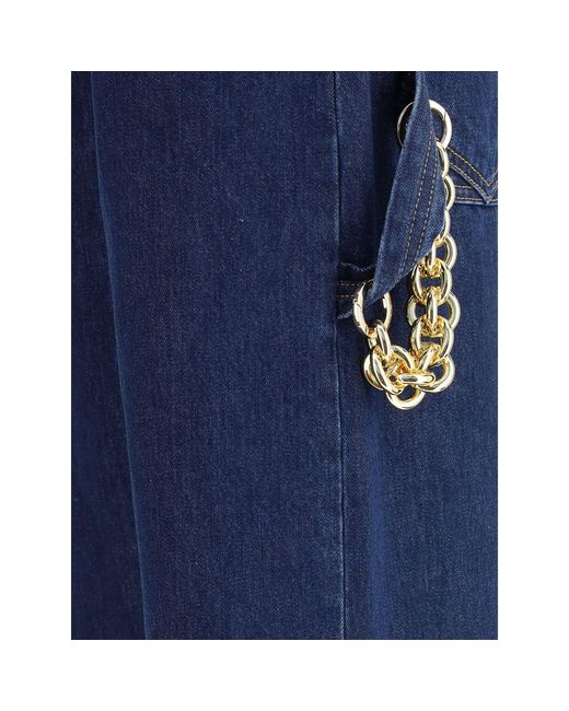 DARKPARK Blue Cotton Jeans Denim