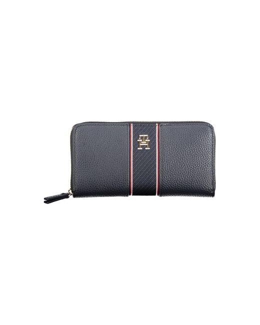 Tommy Hilfiger Blue Polyethylene Wallet