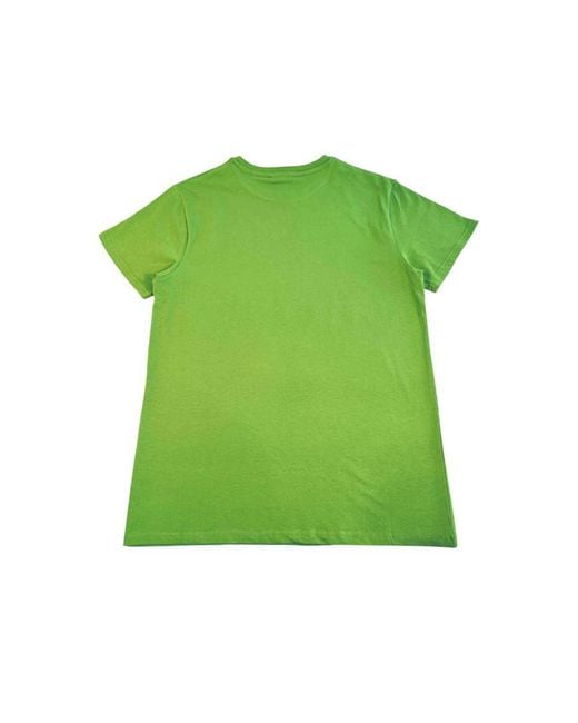 Iceberg Green Cotton T-Shirt for men