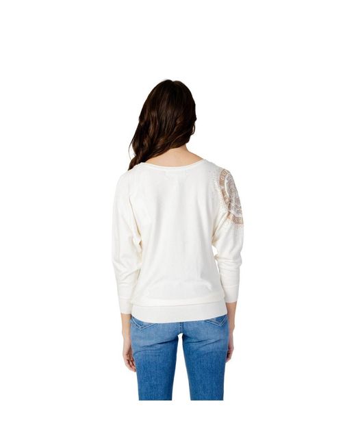 Guess White Viscose Tops & T