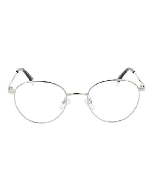 Polaroid Metallic Silver Metal Glasses (frames)