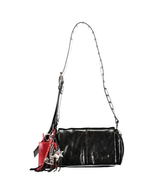 Desigual Black Polyurethane Handbag