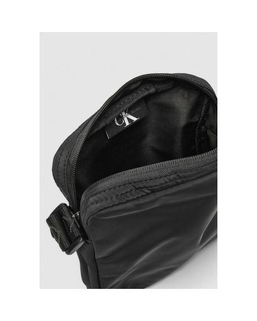 Calvin Klein Black Over Webbing Reporter18 Ny K50k512567 Crossover for men