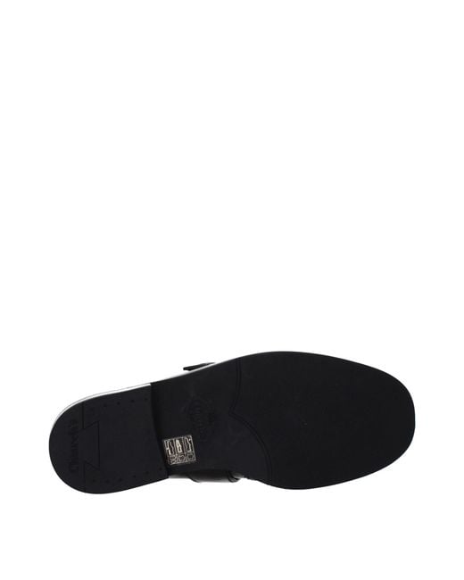 Church's Black Phillis Moccasins /Burgundy Leather