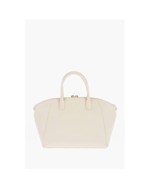 Moschino Natural Beige Polyethylene Tote Bag