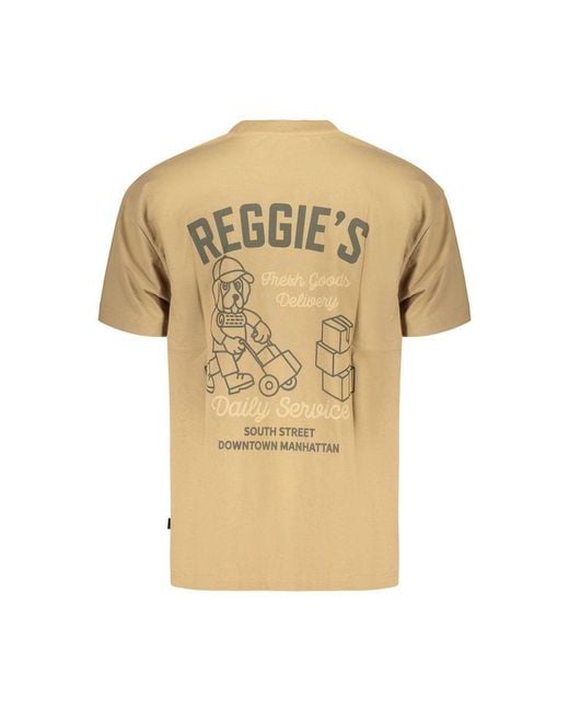 Refrigiwear Natural Brown Cotton Men's T for men