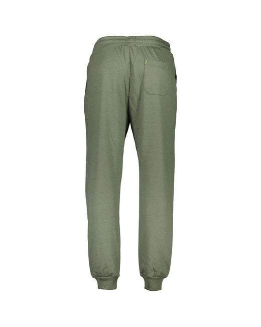 Gianmarco Venturi Green Verde Cotton Men's Track Pant for men