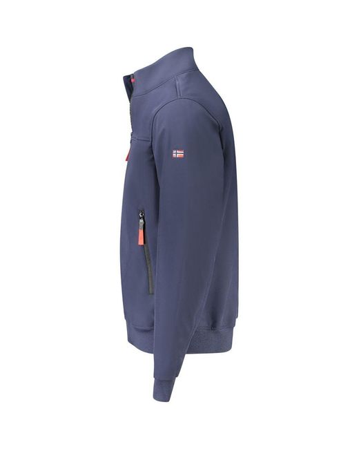 Norway 1963 Blue Polyester Jacket for men