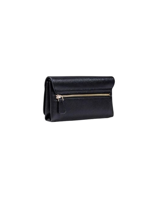 Guess Black Polyethylene Clutch Bag