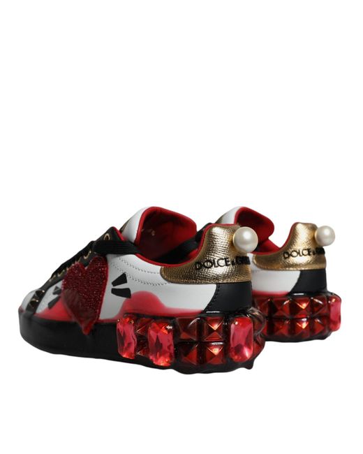 Dolce & Gabbana Red Sneakers