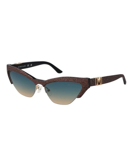 MARCIANO BY GUESS Blue Black Sunglasses