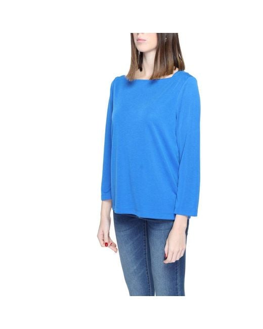 Street One Blue Modal Long Sleeve T