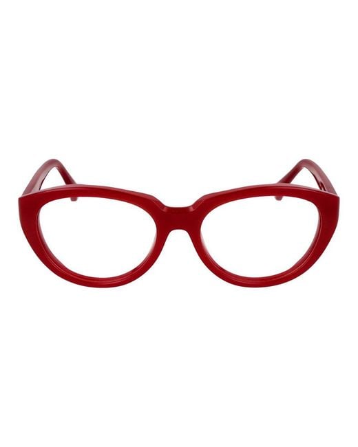 Max Mara Red Glasses
