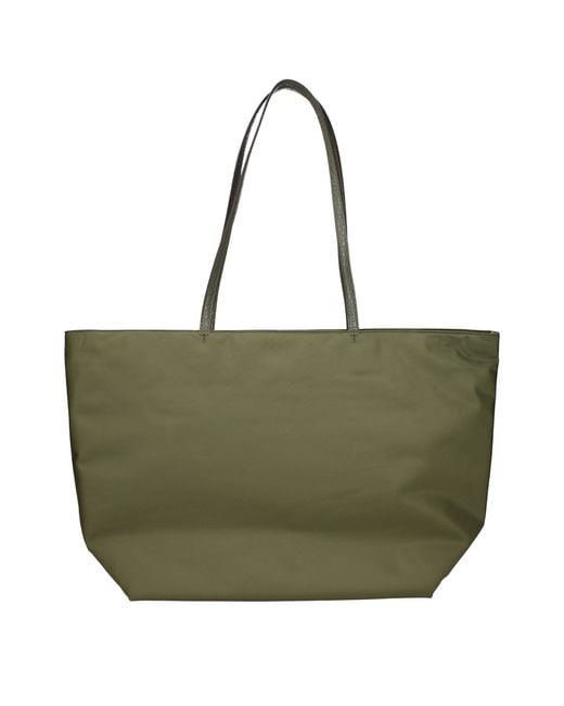 Tory Burch Green Fabric Shoulder Bag