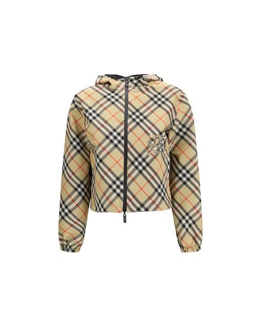 Burberry White Beige Polyester Full