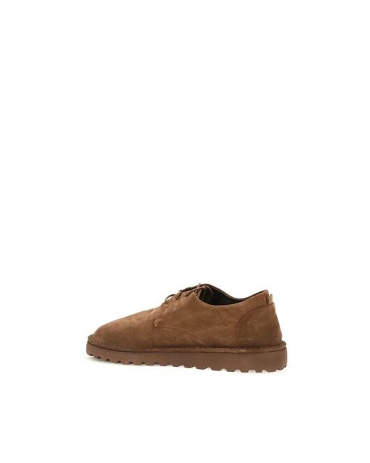 Marsèll Brown Calf Leather Bos Taurus Oxfords And Derbies for men