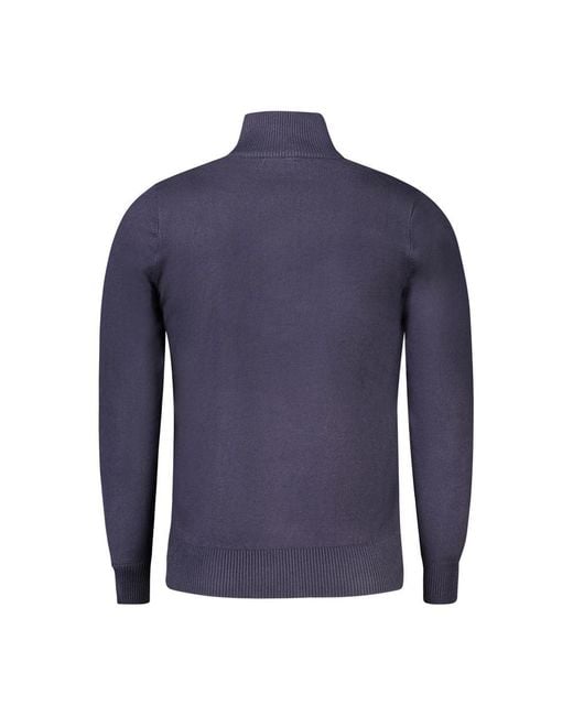 COVERI MOVING Blue Viscose Men Sweater for men