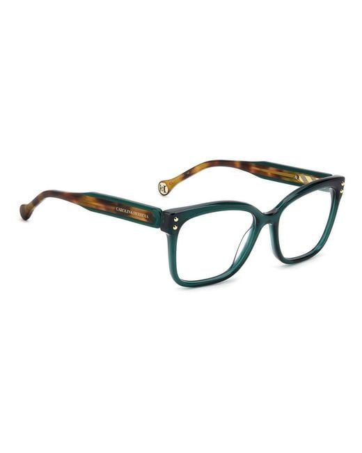 Carolina Herrera Black Turquoise Acetate Glasses (frames)