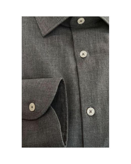 Baldinini Gray Cotton Men's Shirt for men